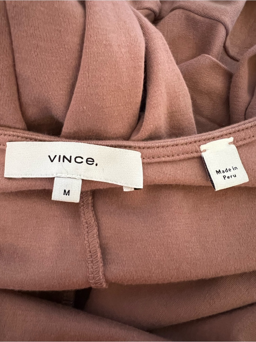 Vince Pima Cotton Sleeveless Dress in Rose Pink Size Medium V744483458 - Picture 5 of 9